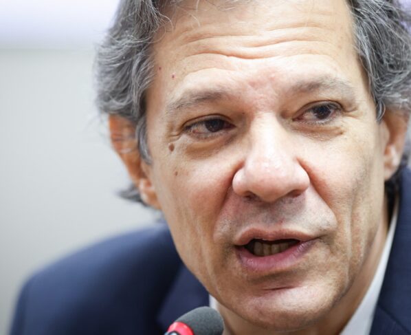 O ministro Fernando Haddad