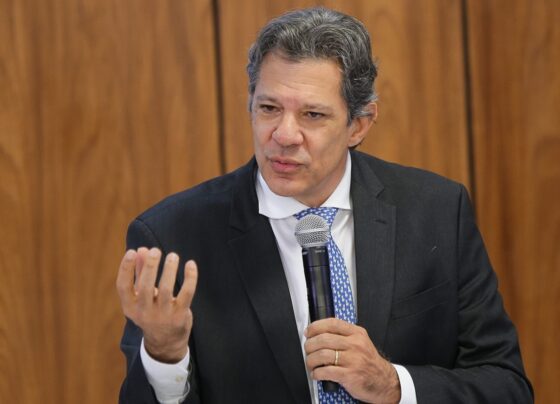 O ministro da Fazenda, Fernando Haddad (PT)